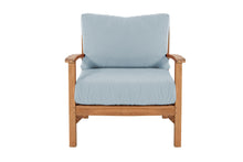 Huntington Teak Outdoor Club Chair. Sunbrella Cushion