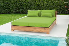 Huntington Teak Outdoor Daybed. Sunbrella Cushion.