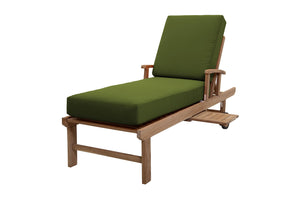 Monterey Outdoor Chaise Lounger Replacement Cushion