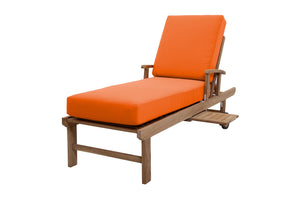 Monterey Outdoor Chaise Lounger Replacement Cushion