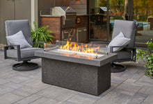 Outdoor Greatroom KL-1242-MM Grey Key Largo Linear Gas Fire Pit Table