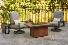 Outdoor Greatroom KW-1224 Kenwood Rectangular Chat Height Gas Fire Pit Table