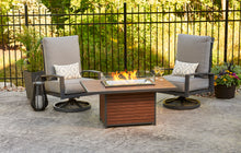 Outdoor Greatroom KW-1224 Kenwood Rectangular Chat Height Gas Fire Pit Table