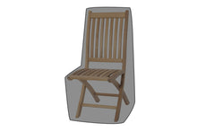 Lakeland Teak Folding Armless Chair WeatherMAX Outdoor Weather Cover