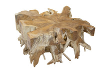 Teak Large Root Block Coffee Table