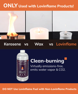 Lovinflame Fuel for Fire Pits and Candles
