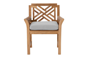 Monterey Outdoor Armed Dining Chair Replacement Cushion