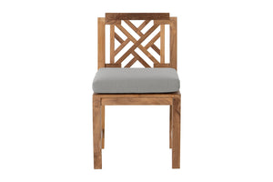 Monterey Outdoor Armless Dining Chair Replacement Cushion
