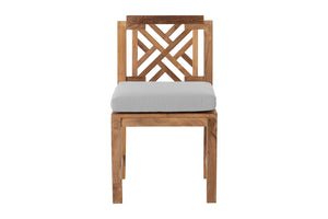 Monterey Outdoor Armless Dining Chair Replacement Cushion