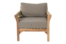 Monterey Teak Outdoor Club Chair. Sunbrella Cushion