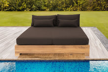 Monterey Teak Outdoor Daybed. Sunbrella Cushion.