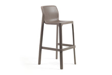 Set of 2 Nardi NET Fiberglass Resin Stacking Barstool