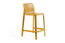 Set of 2 Nardi NET Fiberglass Resin Stacking Mini Barstool