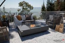 Elementi Plus OFG416DG Cannes Concrete Outdoor Fire Table