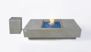 Elementi Plus OFG416LG Monte Carlo Concrete Outdoor Fire Table