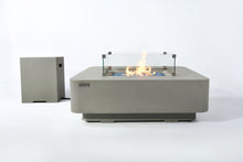 Elementi Plus OFG419LG Lucerne Concrete Outdoor Fire Table