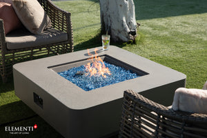 Elementi Plus OFG419LG Lucerne Concrete Outdoor Fire Table