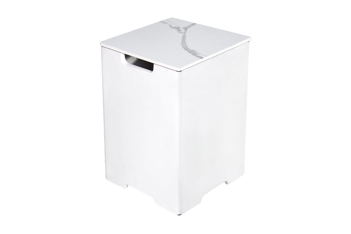 Elementi ONB402 Porcelain Top Square Tank Cover