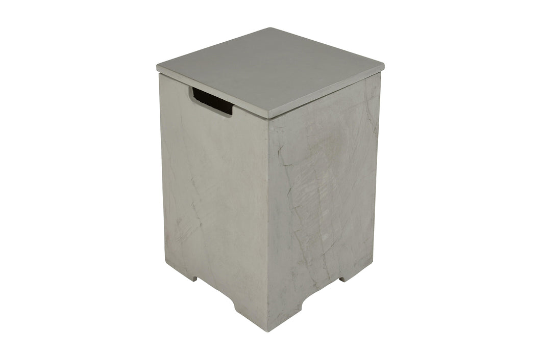 Elementi Plus ONB404 Concrete Square Tank Cover with Removable Top