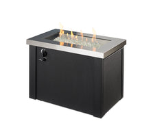 Outdoor Greatroom PROV-1224 Providence Stainless Steel Gas Fire Pit Table