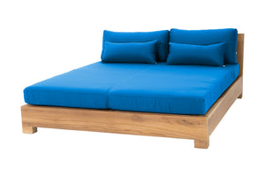 Huntington Teak Outdoor Daybed. Sunbrella Cushion.