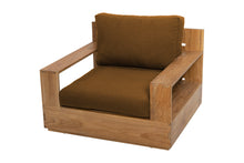 4 pc Pacific Teak Deep Seating Set with 72" Coffee Table. Sunbrella Cushion.