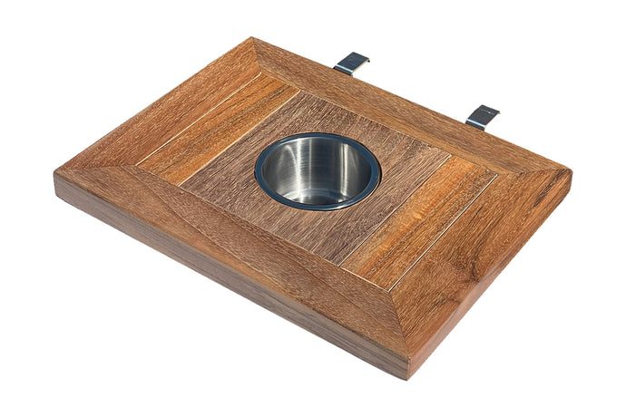 Teak Cup Holder Tray for Pacific Chaise Loungers