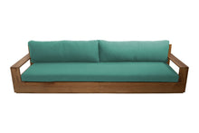 Pacific Teak Outdoor Sofa. Sunbrella Cushion