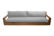 Pacific Teak Outdoor Sofa. Sunbrella Cushion