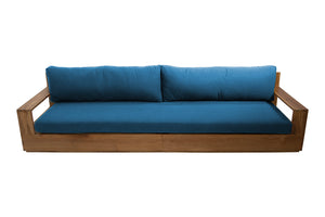 Pacific Teak Outdoor Sofa. Sunbrella Cushion