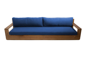 Pacific Teak Outdoor Sofa. Sunbrella Cushion