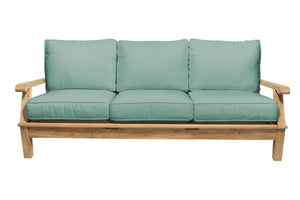 Royal Teak Miami Deep Seating Adjustable Sofa with Sunbrella Cushion