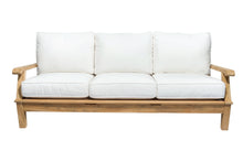 Royal Teak Miami Deep Seating Adjustable Sofa with Sunbrella Cushion