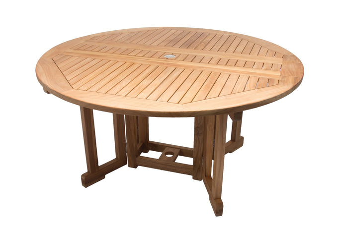 Royal Teak Outdoor Drop Leaf Dining Table