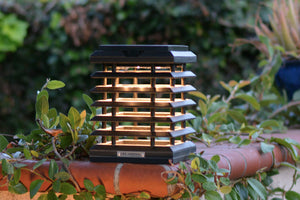Les Jardins Tekura Pontoon Outdoor Solar LED Lantern