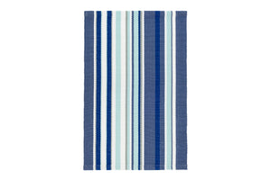 Annie Selke Skyler Stripe Handwoven Indoor/Outdoor Rug