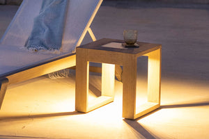 Les Jardins Rancho Solar LED Glow Table