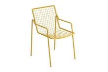 EMU Rio Stackable Steel Mesh Dining Arm Chair Set