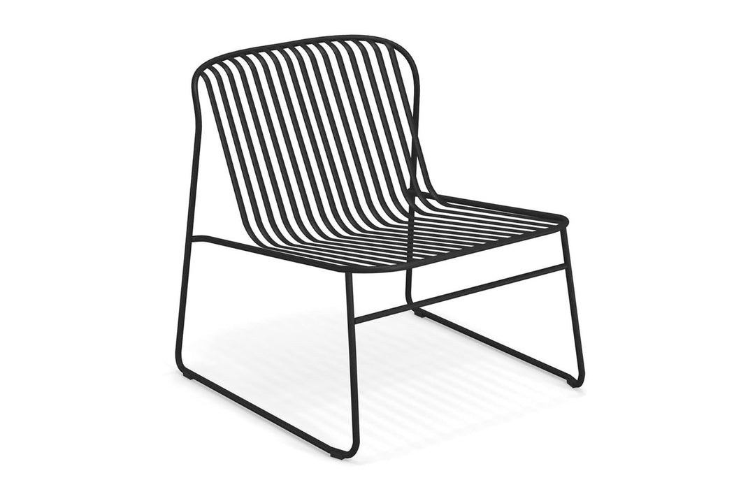 EMU Riviera Outdoor Stackable Steel Lounge Chair