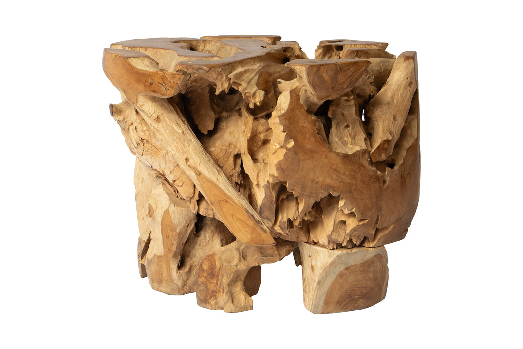 Teak Root Block Coffee Table