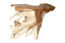 Teak Root Console Table