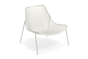 EMU Round Stackable Steel Mesh Lounge Chair