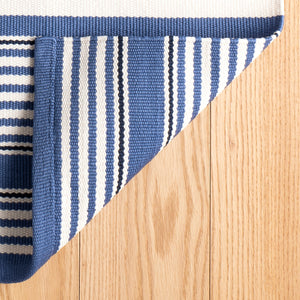 Annie Selke Rugby Stripe Handwoven Indoor/Outdoor Rug