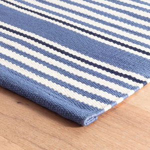 Annie Selke Rugby Stripe Handwoven Indoor/Outdoor Rug