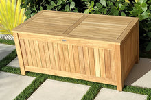 Solid Teak Outdoor Storage Box