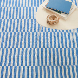 Annie Selke Sailing Stripe Handwoven Indoor/Outdoor Rug