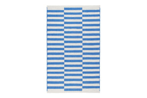 Annie Selke Sailing Stripe Handwoven Indoor/Outdoor Rug