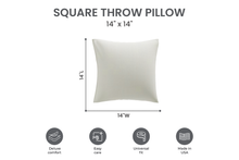 Willow Creek Designs 14" x 14" Outdoor Square Throw Pillow