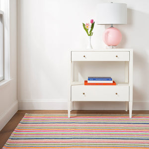 Annie Selke Summer Stripe Handwoven Indoor/Outdoor Rug