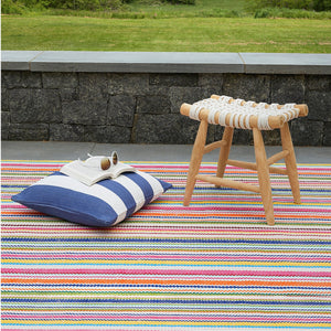 Annie Selke Summer Stripe Handwoven Indoor/Outdoor Rug